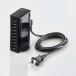  немедленная уплата Elecom USB зарядное устройство AC зарядное устройство соответствует USB-A×10 порт 60w черный 
