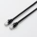  Elecom LAN кабель /CAT6A/ стандартный /1m/ черный LD-GPA/BK1