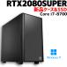 �y���ÃQ�[�~���OPC�z�V�i�P�[�X�g�p / GeForce RTX 2080 SUPER / Core i7-8700 / 16GB / �V�iSSD 1TB / Windows11