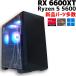 �y�l�������܂���/���Î���Q�[�~���OPC�z�V�i�p�[�c���� / Radeon RX 6600 XT / Ryzen5 5600 / 16GB / NVMe SSD 1TB �V�i + HDD 1TB
