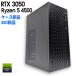 [ б/у собственное производство ge-mingPC] кейс *SSD новый товар использование / GeForce RTX 3050 / Ryzen 5 4500 / 16GB / NVMe SSD 512GB / Windows11