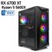 �y���Î���Q�[�~���OPC�z�V�i�P�[�X�g�p / Radeon RX 6700 XT / Ryzen 5 5600X / 16GB / M.2 NVMe SSD 500GB + HDD 2TB / Windows11