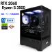 [ б/у собственное производство ge-mingPC] кейс *SSD новый товар использование / GeForce RTX 2060 / Ryzen 5 3500 / 16GB / 2.5" SSD 512GB / Windows11