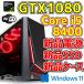 �y���ÃQ�[�~���OPC/�V�i�p�[�c�����zCore i5-8400/GTX1080/16GB/SSD 512GB�V�i+HDD 1TB/Windows11[SSD/�P�[�X/LED�t�@���͐V�i]