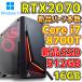 �y���ÃQ�[�~���OPC/�V�i�p�[�c�����z RTX 2070/Core i7-8700T/DDR4 16GB/�V�iSSD 512GB/Windows11 �V�i�d��/�V�iSSD/�V�i�P�[�X�V�i�t�@��