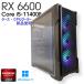 �y���쒆�ÃQ�[�~���OPC�z�V�i�P�[�X�g�p / Radeon RX6600 / Core i5-11400F / 16GB / SSD 1TB / Windows11