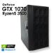 �y���� ���ÃQ�[�~���OPC�z �V�i�P�[�X�g�p / GeForce GTX 1070 / Ryzen5 3500 / 16GB / NVMe SSD 512GB / Windows 11