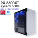 �y�l�������܂���/���Î���Q�[�~���OPC�z�V�i�p�[�c�����g�p / Radeon RX 6600 XT / Ryzen5 5500 / 16GB / NVMe SSD 1TB �V�i / Windows11
