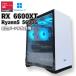 �y���쒆�ÃQ�[�~���OPC�z�V�i�p�[�c�����g�p  / Radeon RX6600XT / Ryzen5 5600G / 16GB / NVMe SSD 1TB �V�i / Windows11