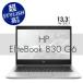  б/у персональный компьютер [ outlet ] ноутбук HP EliteBook 830 G6 8 поколение Core i7 SSD 256GB память 8GB 13.3 type тонкий стильный Wi-Fi камера Lev-B