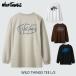 SALE! клик post departure бесплатная доставка!WILD THINGS Wild Things WILD THINGS TEE L/S Wild Things футболка с длинным рукавом WT252-20-Q3 Y9,900