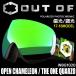 アウトオブ スノー ゴーグル 偏光 調光 ミラーレンズ メンズ レディース スキー スノーボード 17-18 OPEN W8G1020 CHAMELEON - THE ONE QUARZO