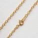  red beans цепь 2.5mm 70cm латунный золотая цепь колье аксессуары 
