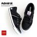 スニーカー ローカット  レースアップ INOMER イノマー キャンバス × スウェード Admiral