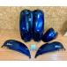 [ бесплатная доставка!!][ACJ 34989]@ Yamaha YAMAHA Vino 5AU-086 экстерьер обтекатель комплект верхний боковой заднее крыло синий серия трещина много есть 