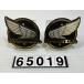 [ бесплатная доставка!!]65019 б/у Honda CB125 CD125 эмблема левый правый подлинная вещь 