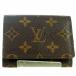  Anne verop*karutodu vi jito монограмма футляр для визитных карточек M62920 Louis * Vuitton Brown футляр для карточек LOUIS VUITTON