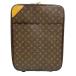  Louis Vuitton чемодан M23293pe газ 45 монограмма с роликами . дорожная сумка LOUIS VUITTON Brown унисекс б/у 