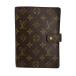  Louis Vuitton обложка для записной книжки R20105 Agenda MM монограмма органайзер покрытие LOUIS VUITTON монограмма унисекс б/у 