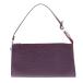 [ прекрасный товар ] небольшая сумочка * аксессуары sowa-ru black currant мешочек / vanity / вечерняя сумочка Epi Purple M5298K used:A [ROS]