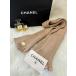 [ не использовался товар ] CHANEL ( Chanel ) 05A 2005 год осень-зима кашемир . ламе ввод ребра вязаный гетры для рук перчатки Pink розовый бежевый Gold ламе 