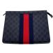 GUCCI Gucci GGs шкив m клатч клатч 475316 черный мужской б/у 