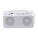  Toshiba Home радио AX-SHR60-W белый LED с подсветкой широкий FM плечо ремень имеется 