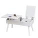 JK план подниматься и опускаться тип стол туалетный столик lifting стол FDR-0007-WH белый 