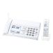  Panasonic digital cordless plain paper faks cordless handset 1 pcs attaching KX-PD350DL-W white fax telephone machine trouble prevention with function 
