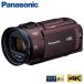 パナソニック デジタル 4K ビデオカメラ 64GB 4K PREMIUM ワイプ撮り HC-WX2M-T カカオブラウン