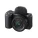 SONY �\�j�[ �f�W�^�����J���� �� �A���t�@ VLOGCAM ZV-E10 II �p���[�Y�[�������Y�L�b�g ZV-E10M2K-B �u���b�N