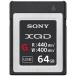 【在庫目安：僅少】SONY  QD-G64E XQDメモリーカード Gシリーズ 64GB