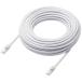 ELECOM LD-GPAT/WH15/RS LAN кабель / CAT6A соответствует / EU RoHS палец . основа / коготь поломка предотвращение / простой упаковка specification / 15m/yoli линия...