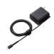 ELECOM ACDC-PD2545BK Note PC for AC adaptor / Type-C/ USB Power Delivery correspondence / 45W/ cable one body / 1.8m/ black 