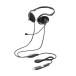 ELECOM HS-NB11SCBK мобильный headset / обе уголок шея частота / одиночный один направленность Mike / примерно 1.2m/ 30mm Driver / T...