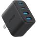 �A���J�[�E�W���p�� A121E111 Anker Zolo Charger (50W 4 Ports) �u���b�N