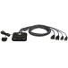 ATEN CS22HF 2 порт USB HDMI кабель KVM переключатель (FHD соответствует )