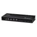ATEN CS784H 4 порт USB HDMI KVMP переключатель (4K60p,2 порт USB 2.0 ступица установка )