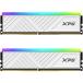 A-DATA Technology AX4U320016G16A-DTWHD35G XPG SPECTRIX D35G WHITE DDR4-3200MHz U-DIMM 16GB2 RGB DUAL TRAY