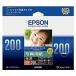 EPSON KKG200PSKR фотобумага < глянец > (KG размер / 200 листов )