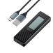 AREA SD-CM2DP-B [ высокая скорость USB3.2 пересылка ][S.M.A.R.T информация отображать ][ высокая прочность металл корпус ]. осуществление делать M.2 NVMe установленный снаружи кейс 