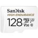 SanDisk SDSQQNR-128G-GN6IA 128GB microSDXC карта памяти High Endurance microSD Card за границей упаковка товар 