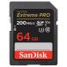 SanDisk SDSDXXU-064G-GN4IN SanDisk Extreme PRO SDXC карта памяти за границей упаковка 