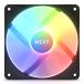 NZXT F120 RGB Core Black RF-C12SF-B1 120mm RGB�ե��� �֥�å�