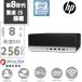 �f�X�N�g�b�v�p�\�R�� PC ���Ãp�\�R�� �攪���� Corei5 ���� SSD 256GB ������8GB HP ProDesk 600G4 SFF Window11 MS Office2024 DVD-ROM USB3.0 ���� ����PC