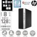  б/у PC б/у персональный компьютер no. . поколение Corei5 высокая скорость SSD128GB + HDD500GB память 8GB HP ProDesk 600G4 SFF Window11 MSOffice2024 беспроводной DVD-ROM HDMI