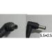 NEC����AC�A�_�v�^�[ PC-VP-WP123/OP-520-76426 ADP91�V���[�Y ADP-65JH E 19V-3.42A �O�a5.5mm/���a2.5mm �d���P�[�u���t�� �֘A�摜2