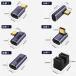 USB 4.0 Type C �ϊ��A�_�v�^1�� �^�C�vC �����A�_�v�^�X�g���[�g �k�� U�^ USB4.0�����A�_�v�^ 40Gbps�����]�� PD100/5A�}���[�d 90�x 8K@60Hz�f���o�͑Ή� �֘A�摜1