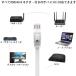 �ʐM�P�[�u�� 3�� ����LAN�P�[�u�� �G���` CAT6���� �I�X�[�I�X ADSL/FTTH/CATV/ISDN/������@�J���[3�F( �u���b�N�E�u���[�E�z���C�g)���I���� �֘A�摜2