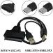 SATA-USB 2.0 изменение адаптер 2.5 дюймовый HDD SSD и т.п. соответствует 45cm 2.5 дюймовый SSD / HDD USB2.0 высокая скорость SATA кабель (SATA-USB2.0)